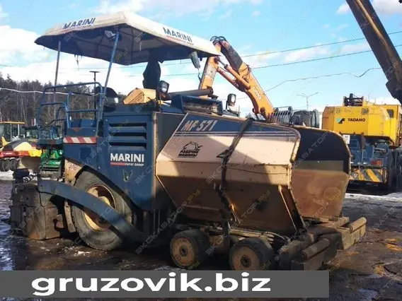 Асфальтоукладчик Marini MF 571 2003 года б/у фото 4