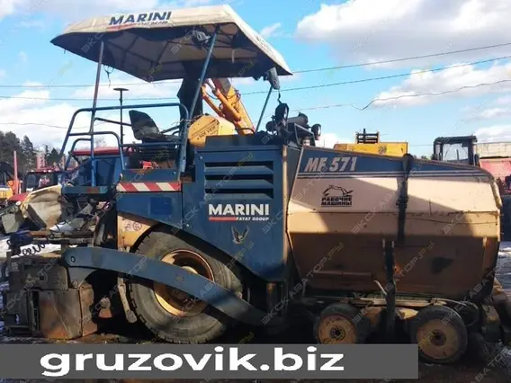Асфальтоукладчик Marini MF 571 2003 года б/у фото 5