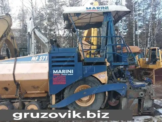 Асфальтоукладчик Marini MF 571 2003 года б/у фото 9