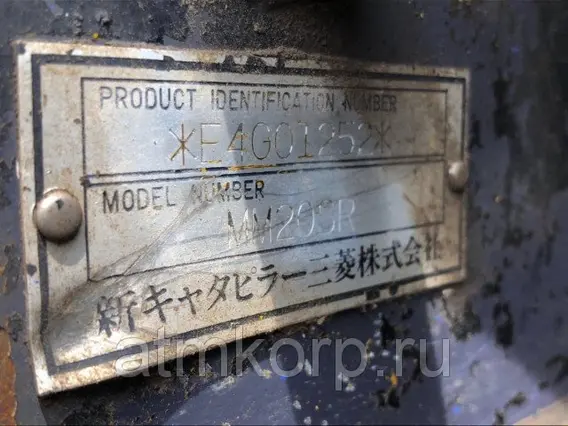 Экскаватор Mitsubishi MM20SR 2006 года б/у фото 5