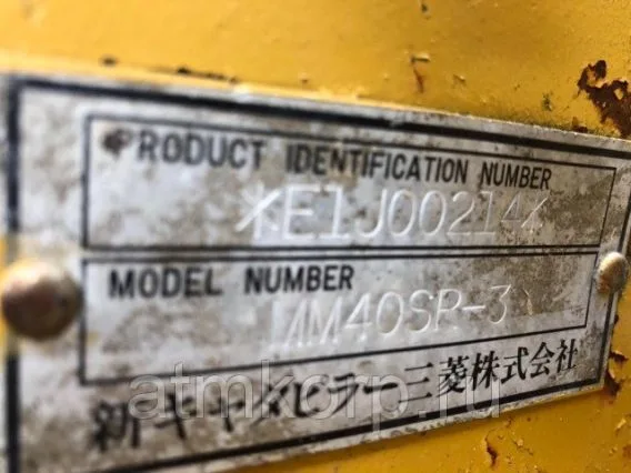 Экскаватор Mitsubishi MM40SR-3 2001 года б/у фото 5