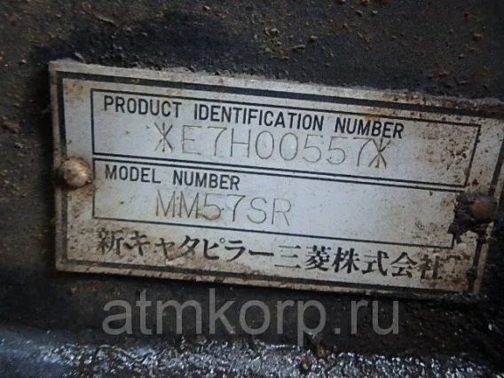 Экскаватор Mitsubishi MM57SR 2000 года б/у фото 5