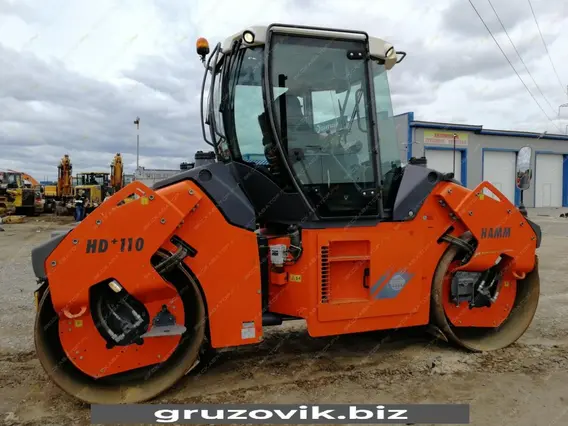 Дорожный каток HAMM HD 110 2013 года б/у