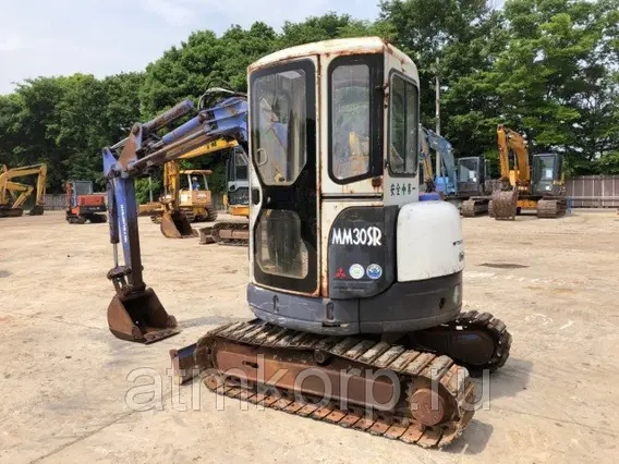 Экскаватор Mitsubishi MM30SR 1998 года б/у фото 4