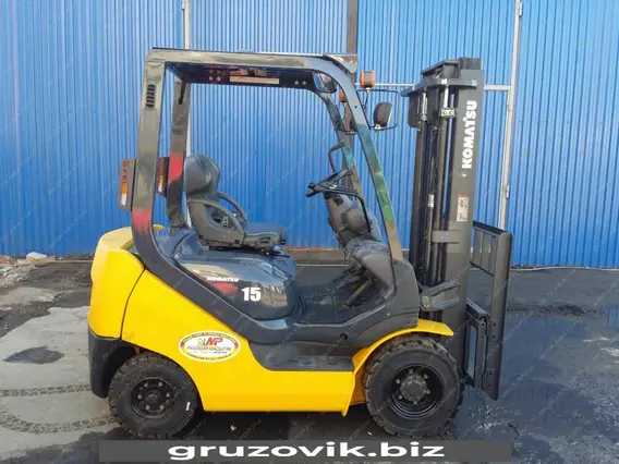 Вилочный погрузчик Komatsu FD15T-21 2010 года б/у фото 6