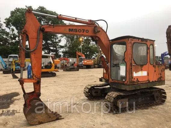Экскаватор MITSUBISHI MS062 1986 года б/у