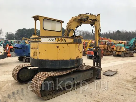 Экскаватор Mitsubishi MS070USR-8 1995 года б/у фото 2