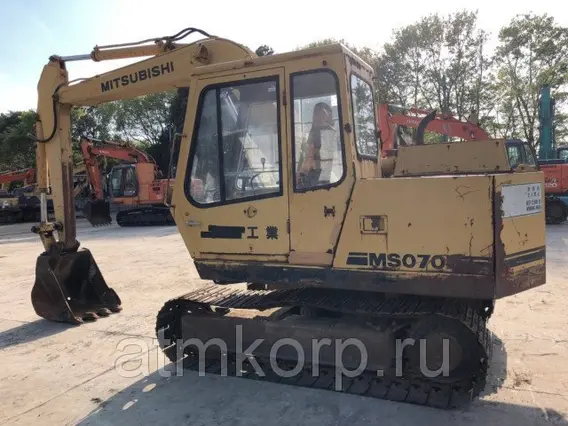 Экскаватор Mitsubishi MS070-2 1983 года б/у фото 4