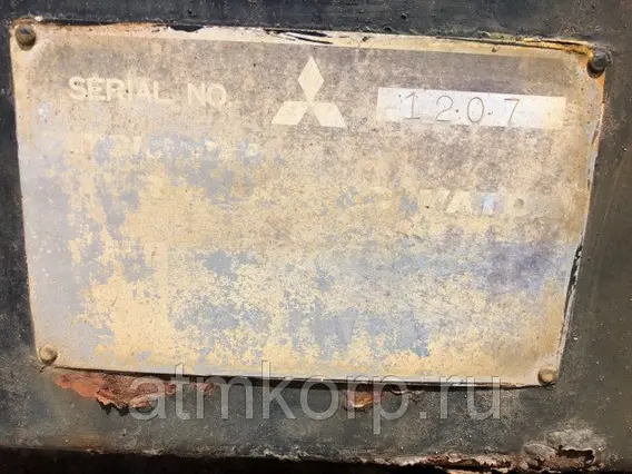 Экскаватор Mitsubishi MS180 1982 года б/у фото 5