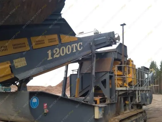 Дробильная установка Tesab 1200TC 2012 года б/у фото 4