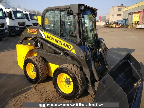 Фронтальный погрузчик New Holland L218 2014 года б/у фото 8