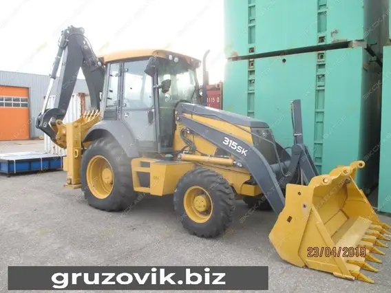 Экскаватор-погрузчик John Deere 315sk 2015 года б/у