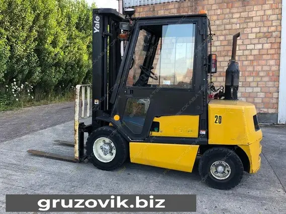Вилочный погрузчик Yale GDP30TF V2445 2001 года б/у фото 11