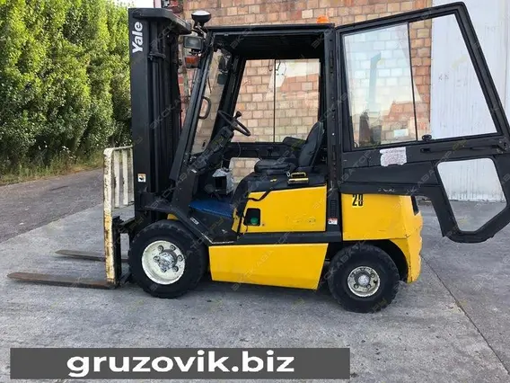 Вилочный погрузчик Yale GDP30TF V2445 2001 года б/у фото 14