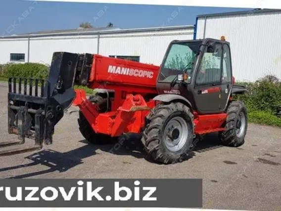 Телескопический погрузчик Manitou MT 1735 2009 года б/у фото 2
