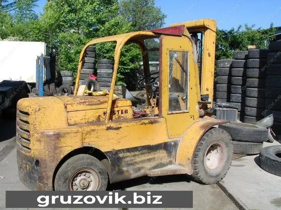 Вилочный погрузчик HYSTER H80 1984 года б/у фото 2