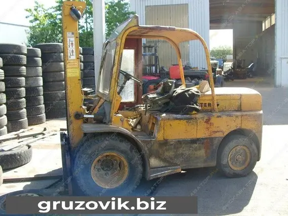 Вилочный погрузчик HYSTER H80 1984 года б/у фото 5