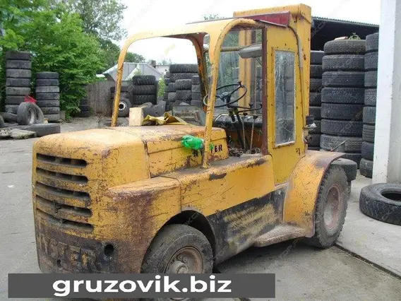 Вилочный погрузчик HYSTER H80 1984 года б/у фото 6