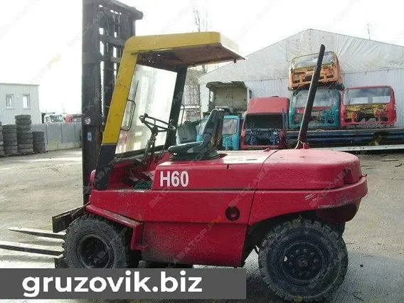 Вилочный погрузчик Linde H 600 Gabelstapler 1984 года б/у фото 2