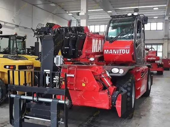 Телескопический погрузчик Manitou MRT 3255 2017 года б/у фото 2