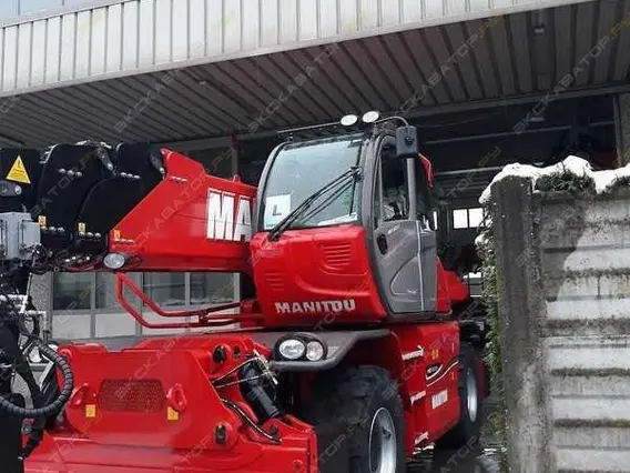 Телескопический погрузчик Manitou MRT 2470 2017 года б/у фото 2