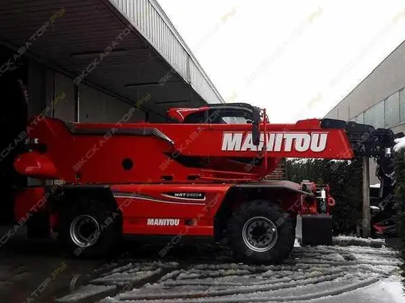 Телескопический погрузчик Manitou MRT 2470 2017 года б/у фото 5