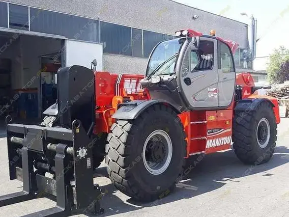 Телескопический погрузчик Manitou MHT10230 2017 года б/у фото 5