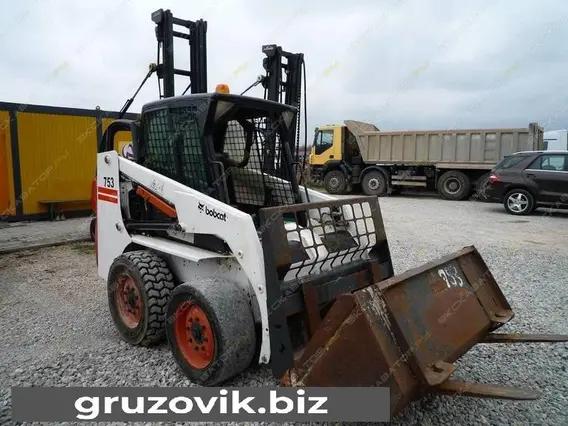 Вилочный погрузчик Bobcat 753 2001 года б/у фото 6