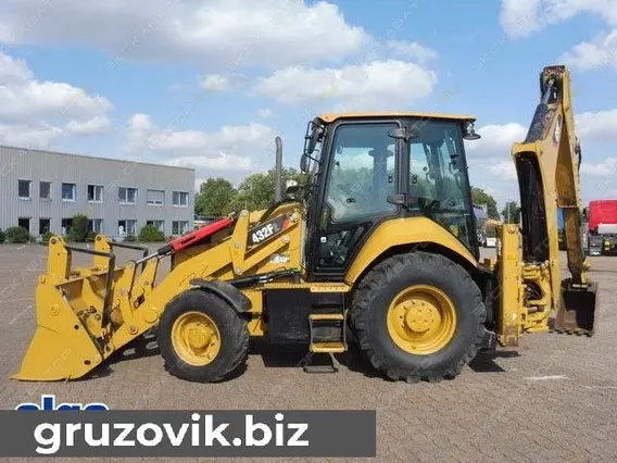 Экскаватор-погрузчик Caterpillar 432F2 2016 года б/у фото 3