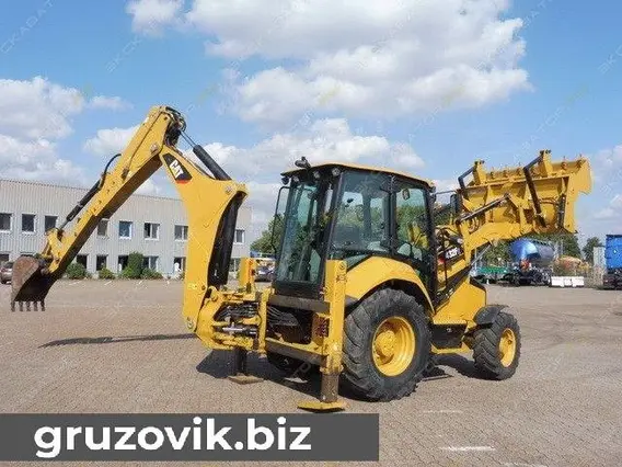 Экскаватор-погрузчик Caterpillar 432F2 2016 года б/у фото 4