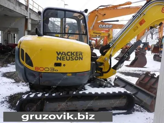 Экскаватор Wacker Neuson 8003RD 2014 года б/у фото 6