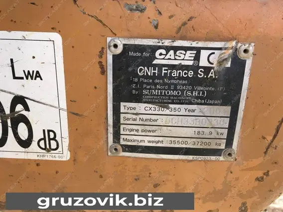 Экскаватор Case CX330NLC 2004 года б/у фото 6