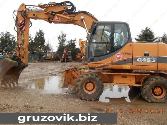 Экскаватор Case WX165 2007 года б/у фото 2