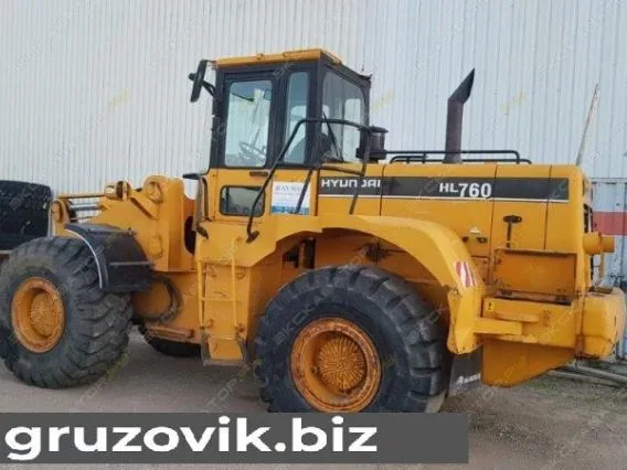 Фронтальный погрузчик HYUNDAI HL 760 2002 года б/у фото 4