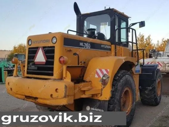 Фронтальный погрузчик HYUNDAI HL 760 2002 года б/у фото 6