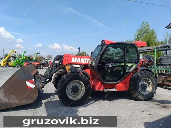 Телескопический погрузчик Manitou MLT 735 2015 года б/у фото 4