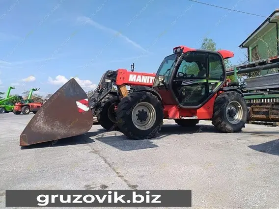 Телескопический погрузчик Manitou MLT 735 2015 года б/у фото 6