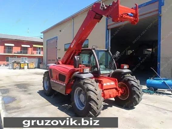 Телескопический погрузчик Manitou 628 2002 года б/у фото 5