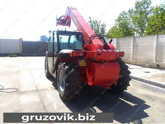 Телескопический погрузчик Manitou 628 2002 года б/у фото 8