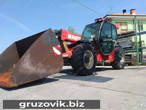 Телескопический погрузчик Manitou MLT 735-h 2015 года б/у фото 2