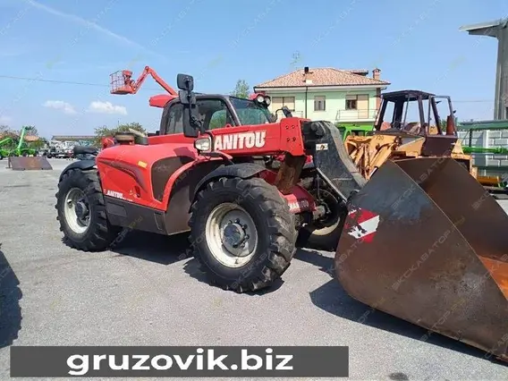 Телескопический погрузчик Manitou MLT 735-h 2015 года б/у фото 4