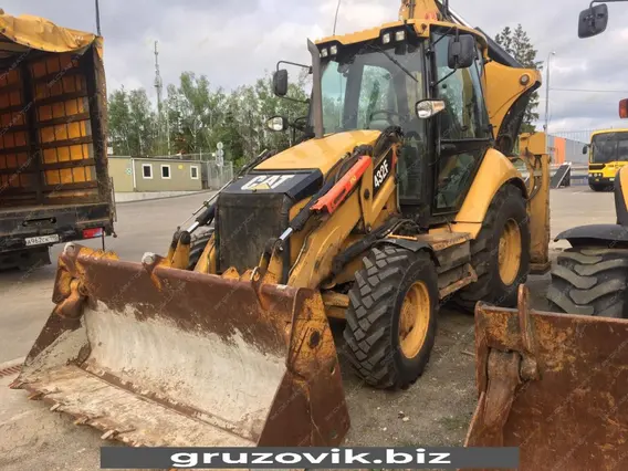 Экскаватор-погрузчик Caterpillar 432F 2012 года б/у фото 11