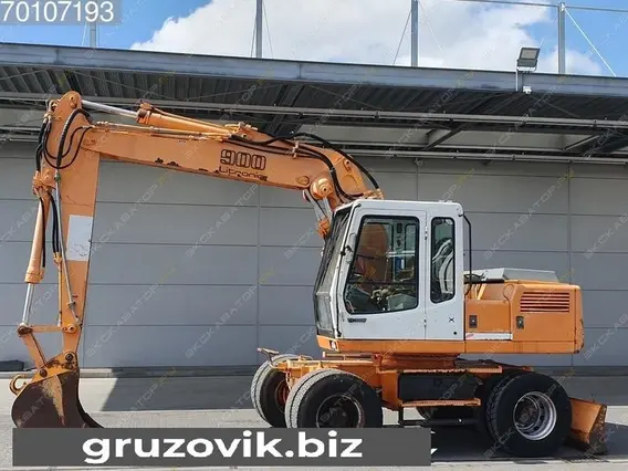 Экскаватор-погрузчик Liebherr A900 в 1997 года б/у фото 15