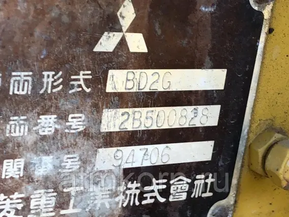 Бульдозер Mitsubishi BD2G 1990 года б/у фото 5