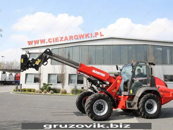 Телескопический погрузчик Manitou MLA630-125 6M 2012 года б/у фото 14
