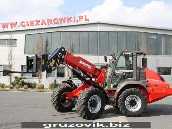 Телескопический погрузчик Manitou MLA630-125 6M 2012 года б/у фото 20