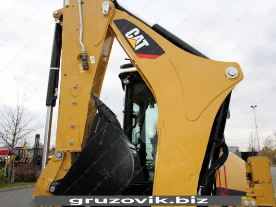 Экскаватор-погрузчик Caterpillar 428F2 2017 года б/у фото 11