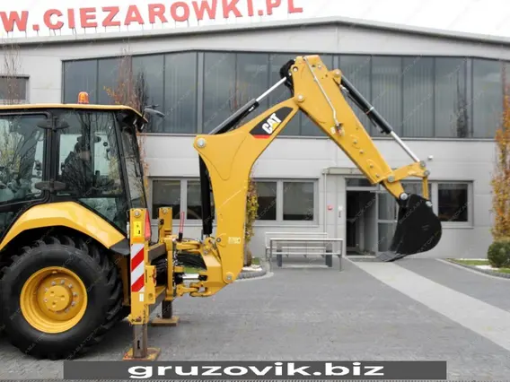 Экскаватор-погрузчик Caterpillar 428F2 2017 года б/у фото 23
