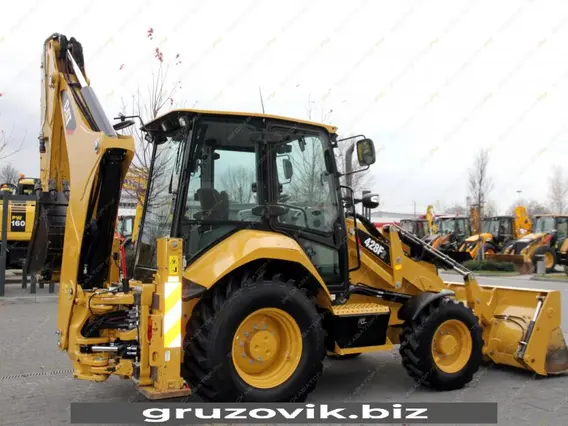 Экскаватор-погрузчик Caterpillar 428F2 2017 года б/у фото 4