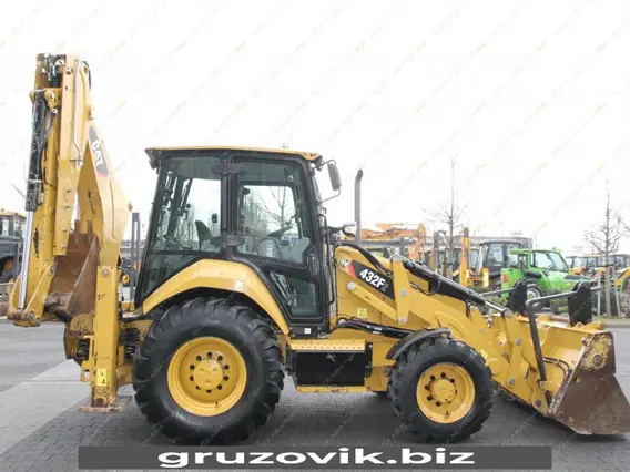 Экскаватор-погрузчик Caterpillar 432F 2017 года б/у фото 3